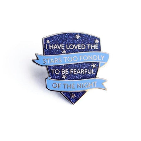 Astronomer's Motto Pin by Shiny Apple Studio