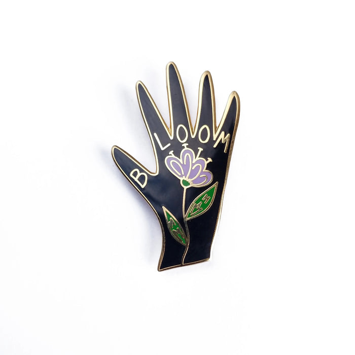 Bloom Hand Enamel Pin